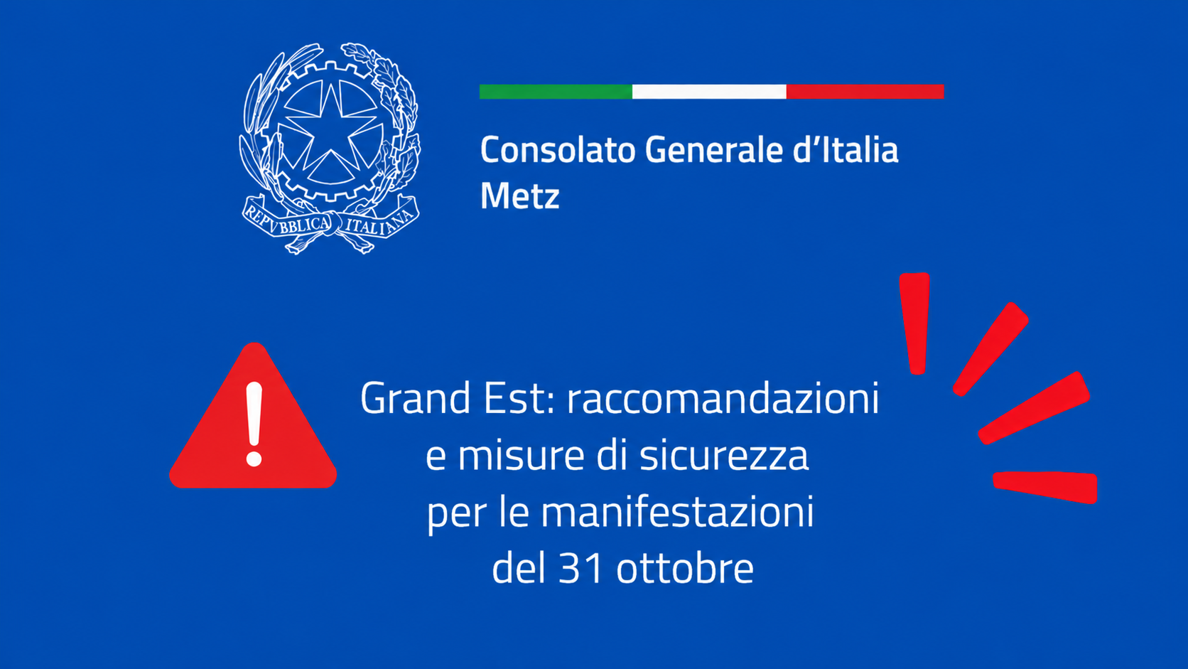 SITO – Avviso sicurezza manifestazioni del 31 ottobre_ITA